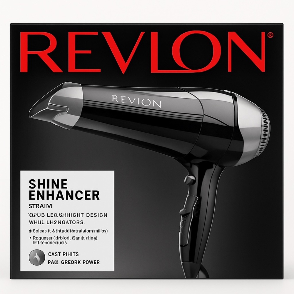 Revlon Black Hair Tool Shine Enhancer